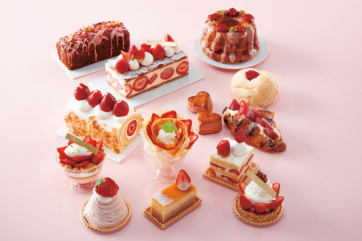 横浜ロイヤルパークホテル「いちごフェア」いちご尽くしのケーキやブレッド、限定パフェも登場！