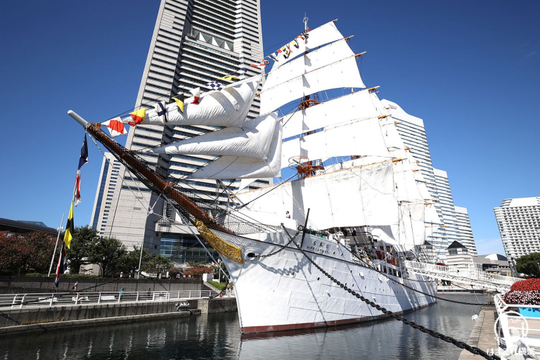 帆船日本丸、2023年度の総帆展帆・満船飾のスケジュール発表！ | はま 