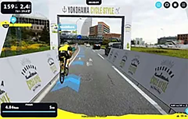 YOKOHAMA Virtual Cycling
