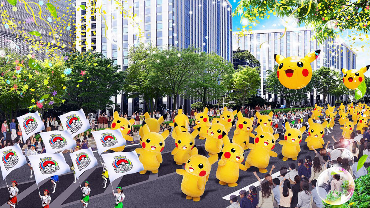 Let’s Celebrate！The Pokémon Parade！！