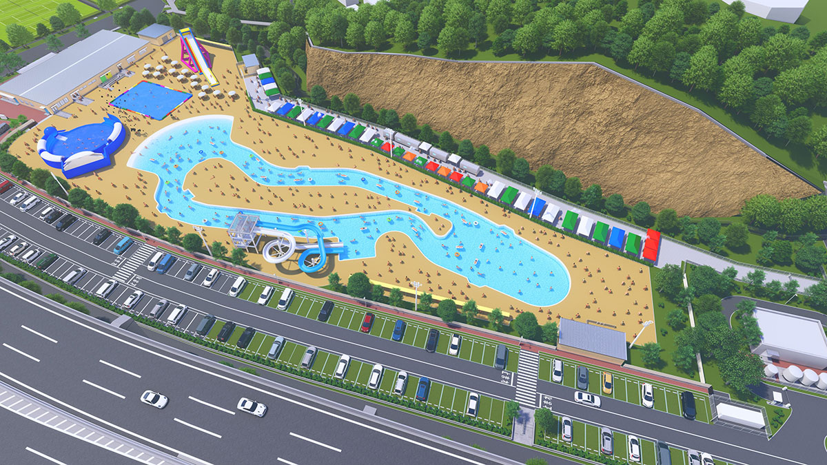 横浜の本牧市民プールにバーベキュー＆キャンプ可能な施設誕生！オールシーズンでアウトドア体験