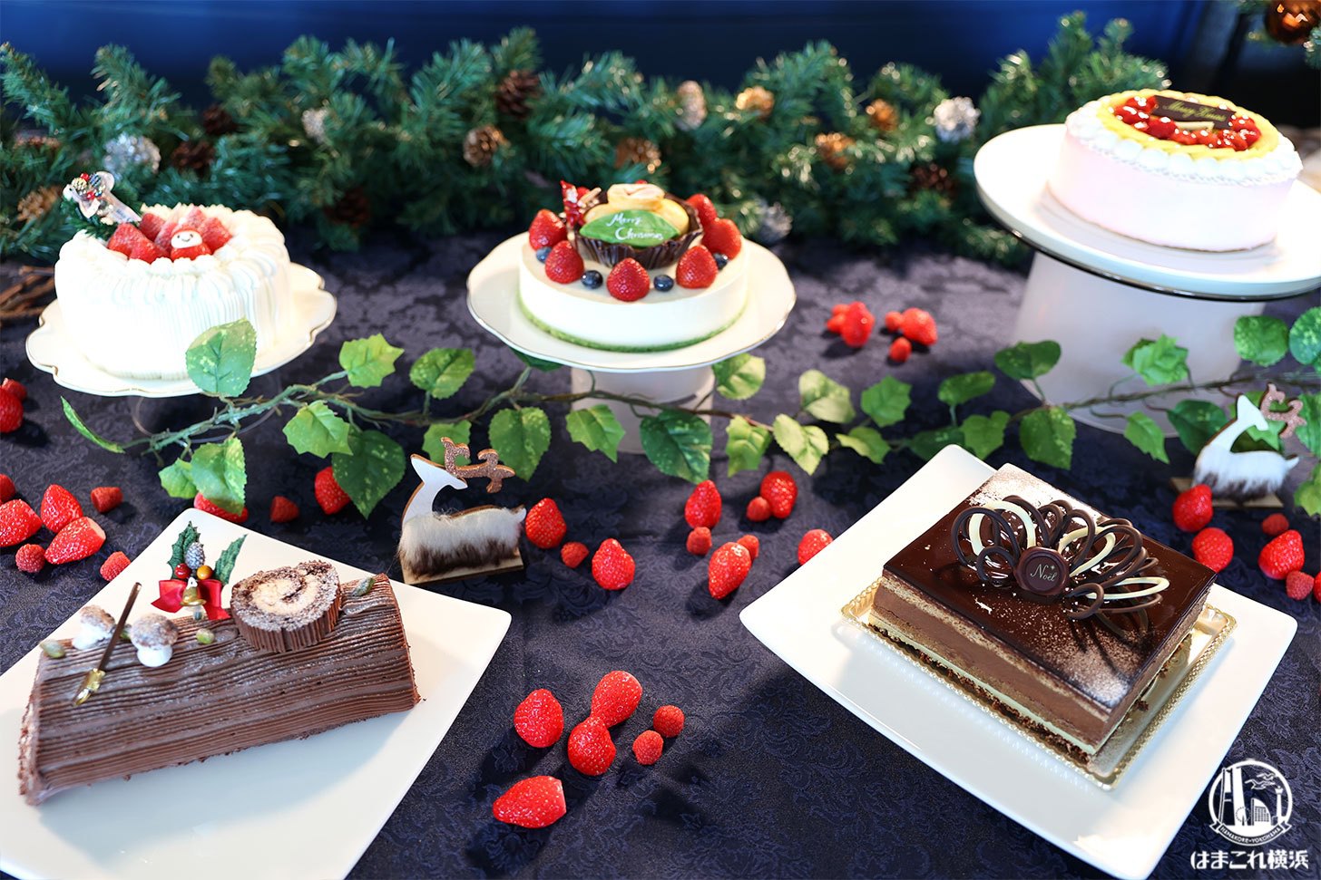 ホテルニューグランドの2023年クリスマスケーキは全5種類！定番ケーキから新作フロマージュケーキまで