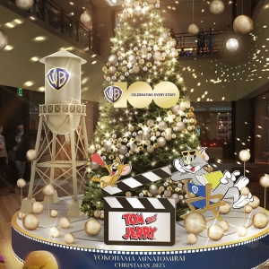 横浜駅スカイビルの2023年クリスマスにトムとジェリー＆ルーニー・テューンズがモチーフのツリー登場！