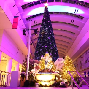 クイーンズスクエア横浜の2023年クリスマスツリー点灯！ショータイム2種類＆館外イルミネーション大満喫