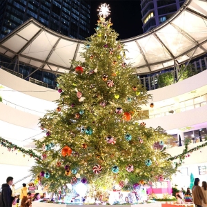横浜ベイクォーターの2023年クリスマスツリーはファンタジックで可愛さ全開！遊び心ある世界へ