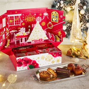 仕掛けが可愛いクリスマスギフトボックス！横浜高島屋のキャラメル菓子専門店で発売