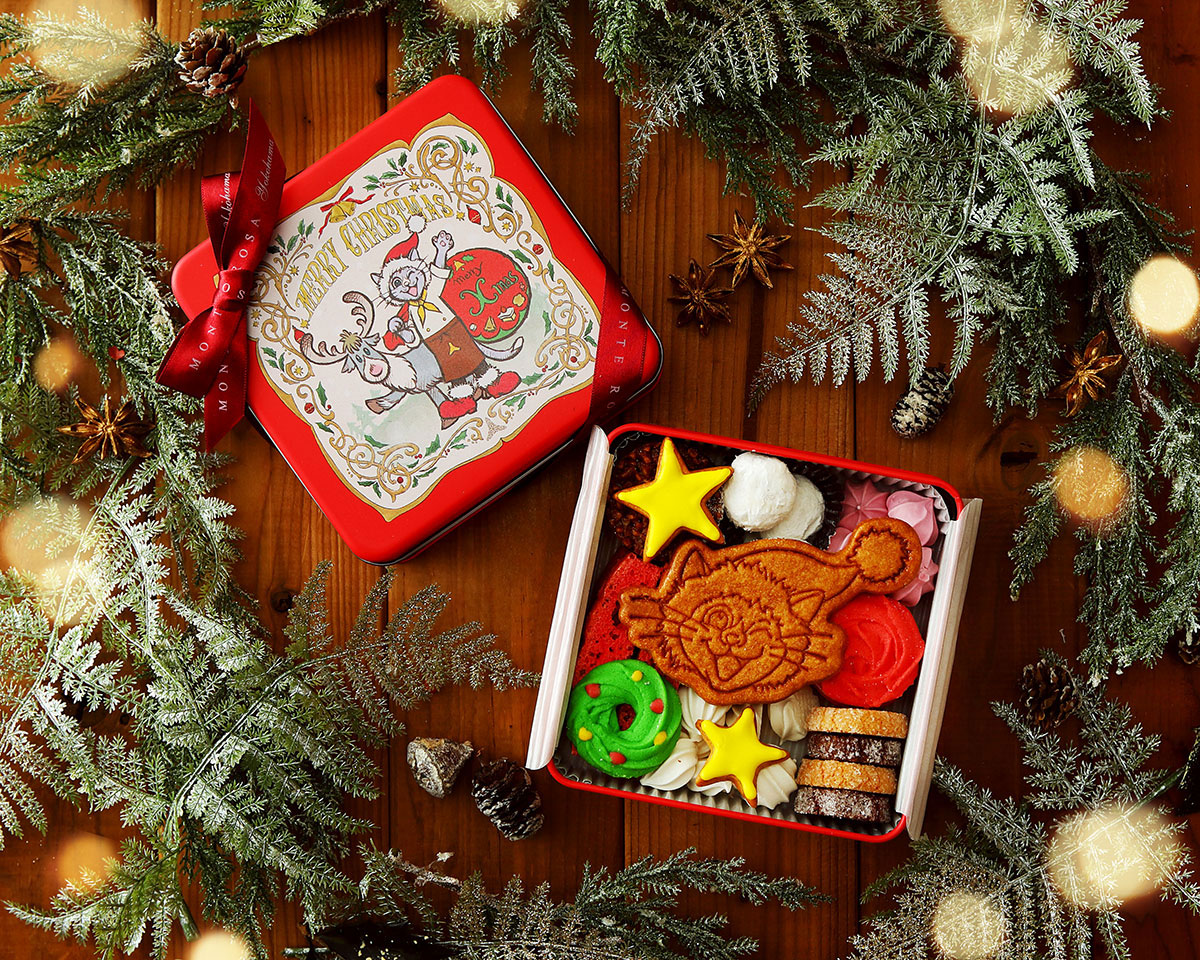横浜の老舗洋菓子店、クリスマス限定デザインのクッキー缶を数量限定で発売！