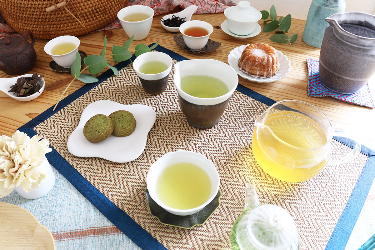 横浜・黄金町「お茶とお菓子の時間」開催！テイスティングしながら好みのお茶を発見