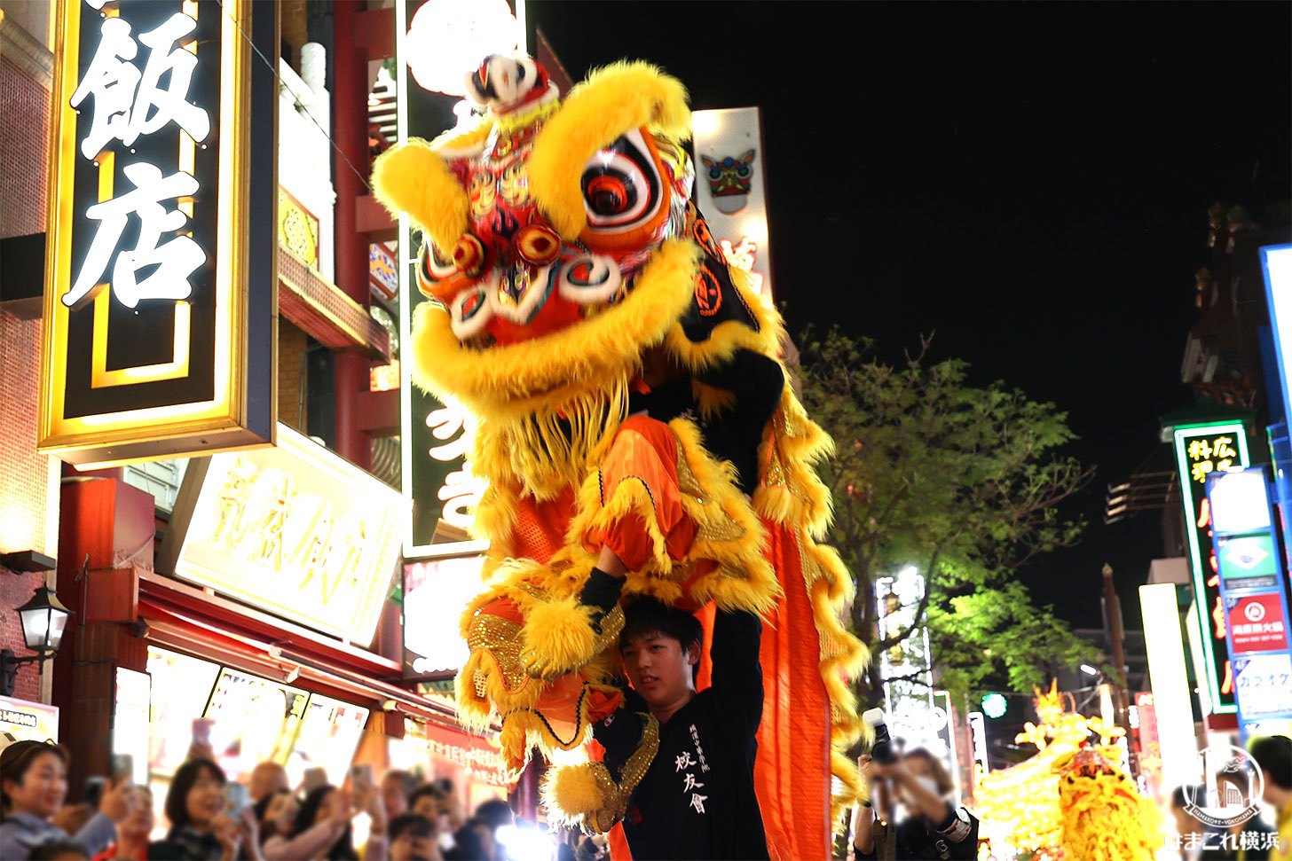 2025春節燈花（イルミネーション） 獅子舞