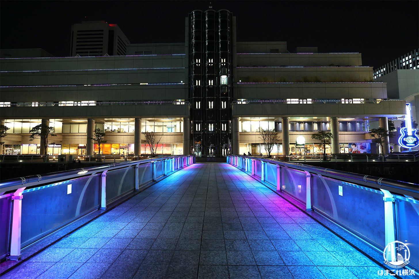 ヨルノヨと連携した夜景