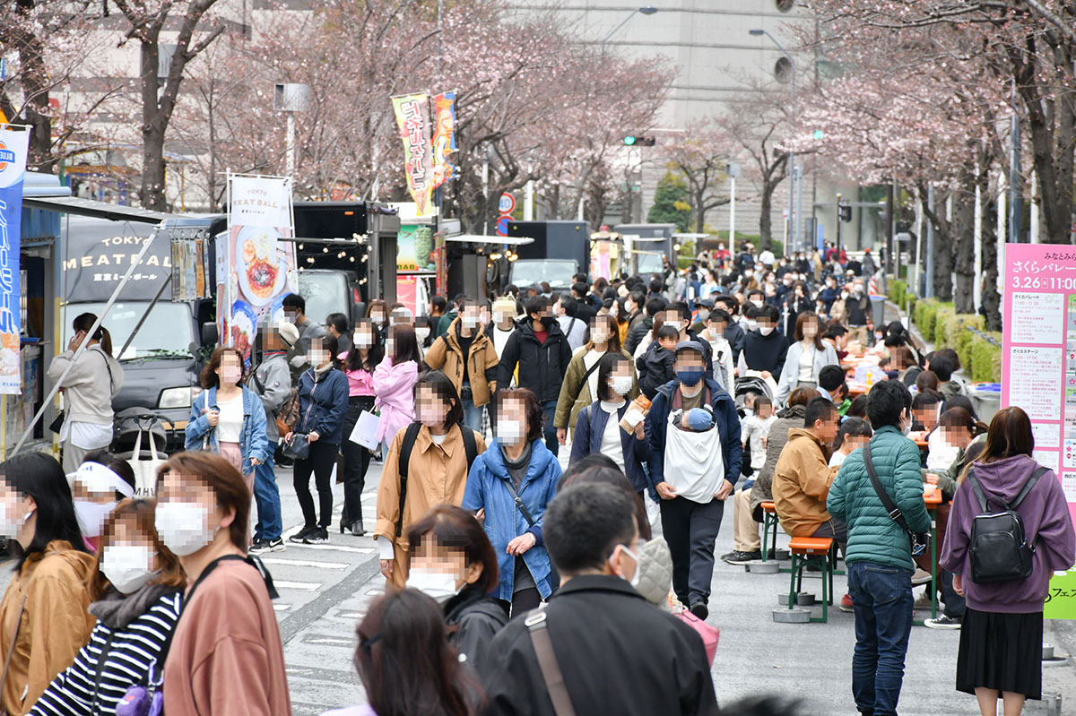 さくろ通り 歩行者天国