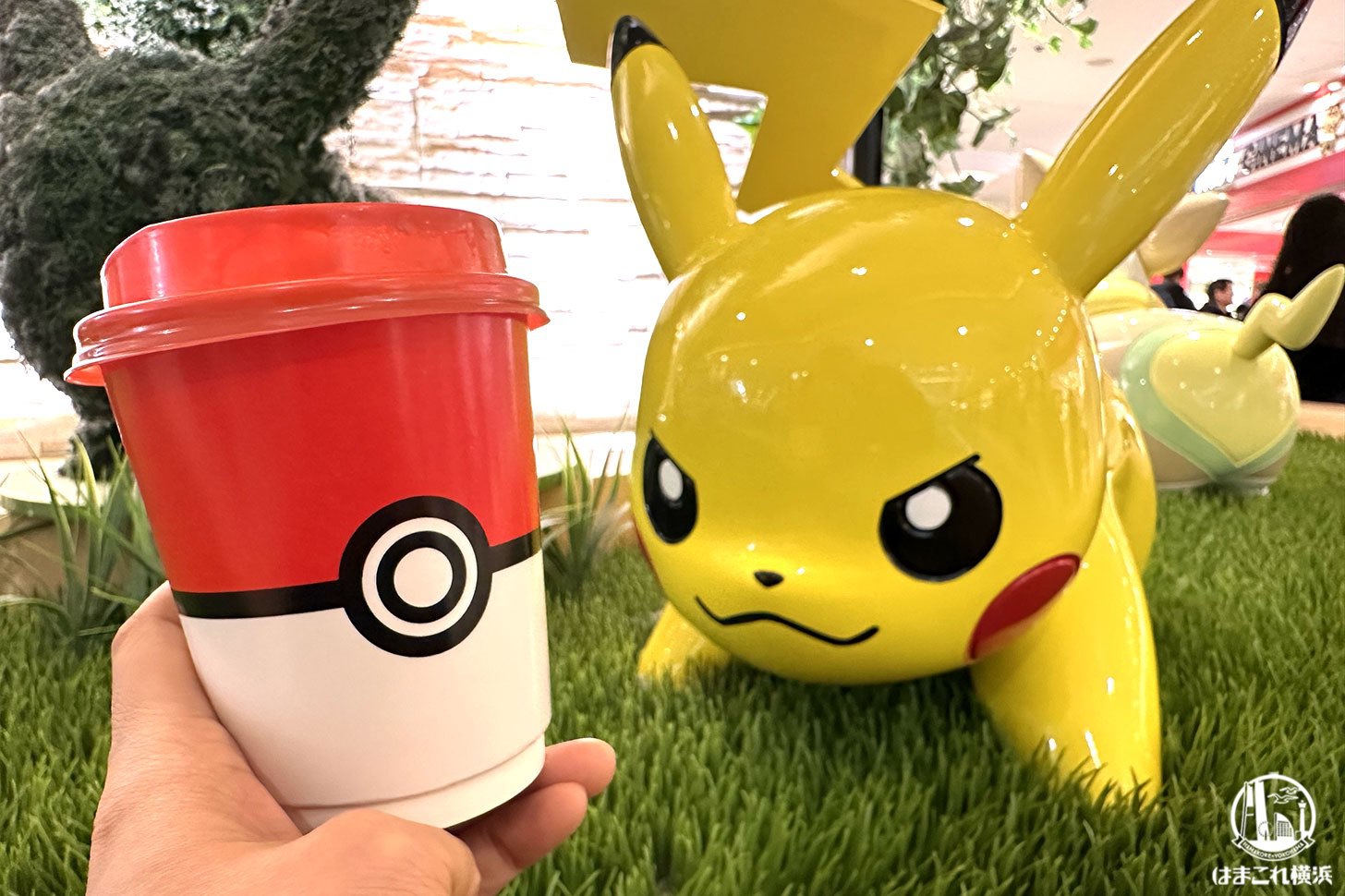 ポケモンカフェ「ピカチュウスイーツ」周辺で出会ったポケモンたち