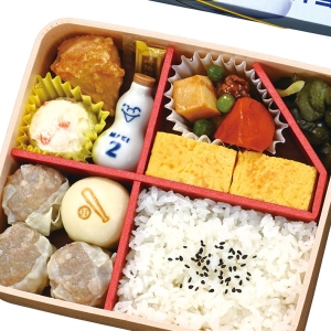 崎陽軒「牧シウ（ゴ）マイ弁当」横浜スタジアム内で発売！リクエストのおかず満載、限定ひょうちゃんも