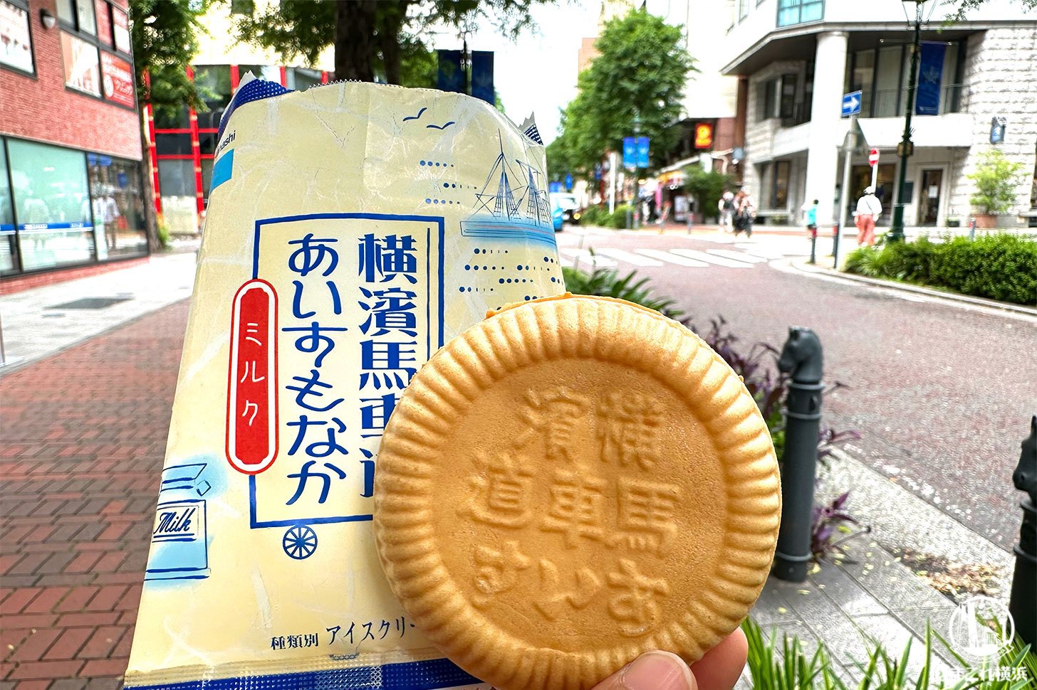 あいすもなか（ミルク）