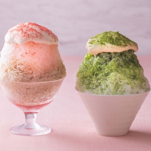 横浜ベイホテル東急「ソマーハウス」深層天然水かき氷が夏限定登場！桃と抹茶の贅沢な味わい