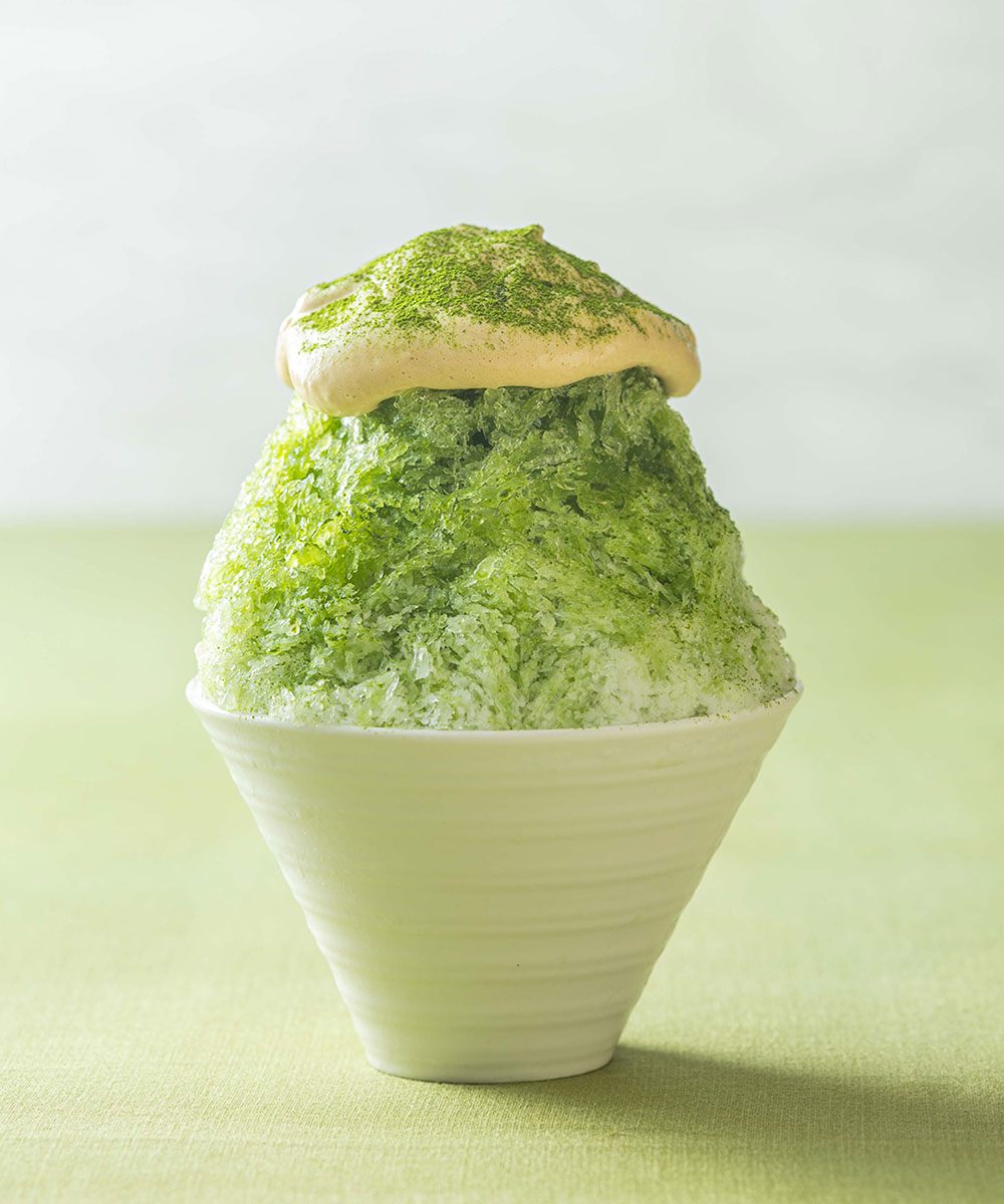 抹茶のかき氷