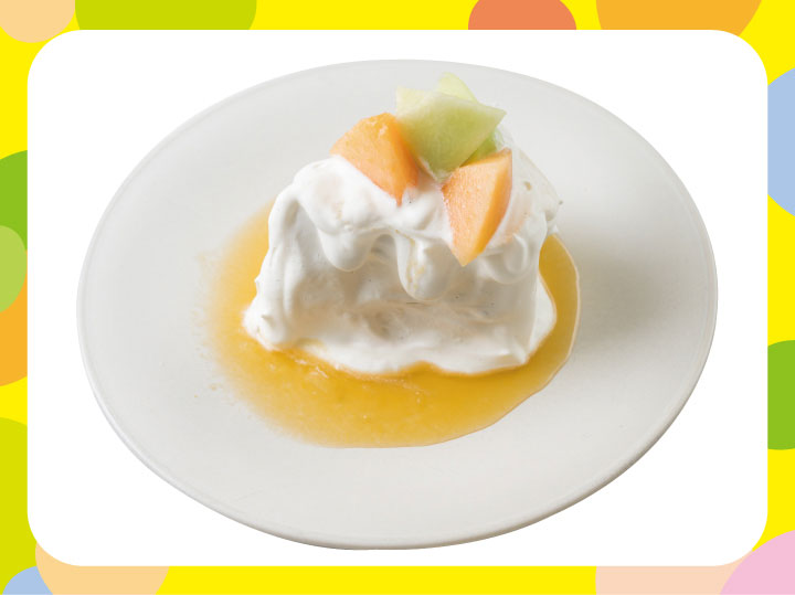 ほこたメロンのメルティショートケーキ