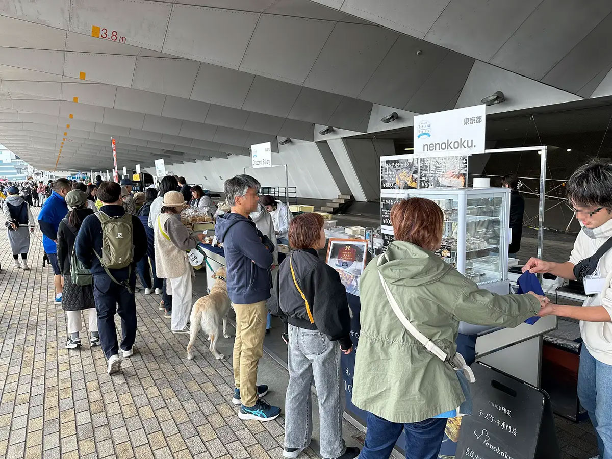 2024年開催時の様子(出店の様子)