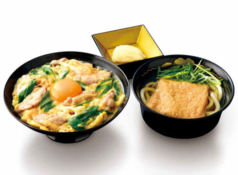 親子丼・小きつねうどん