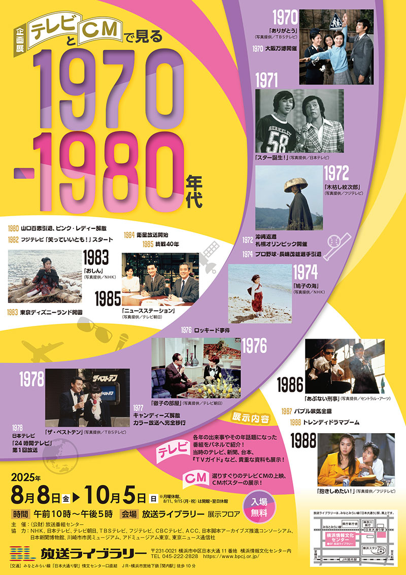 テレビとCMで見る 1970-1980年代