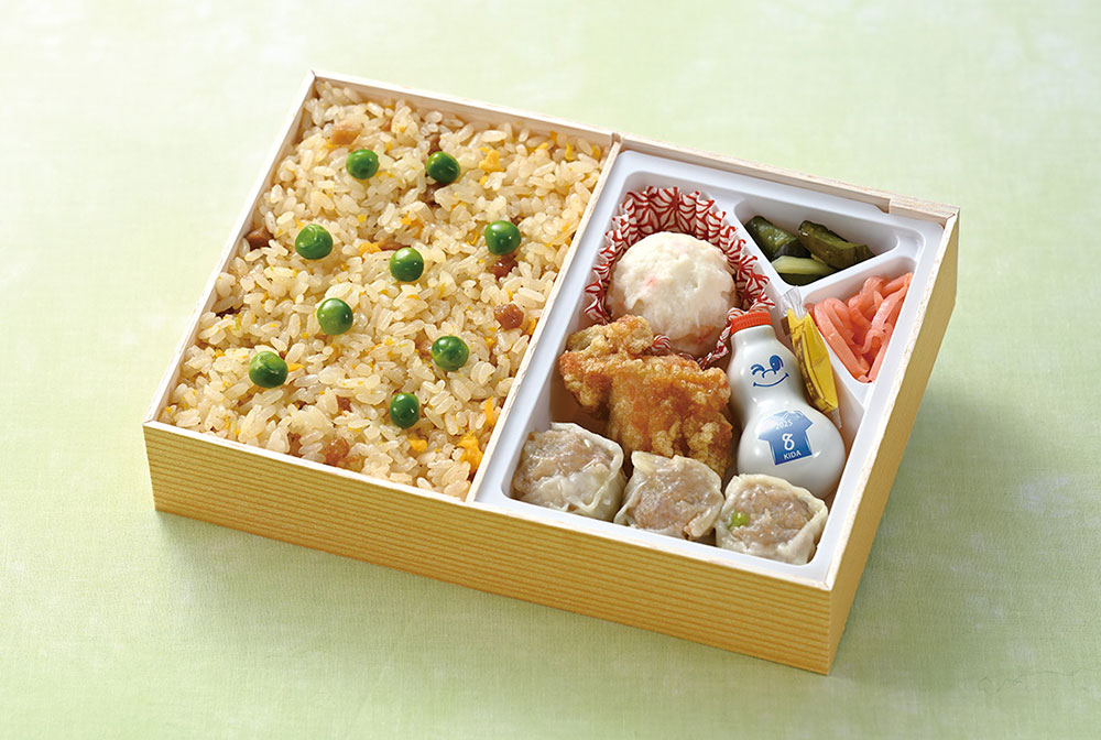 リクの28（ニヤ）ッと笑う炒飯弁当