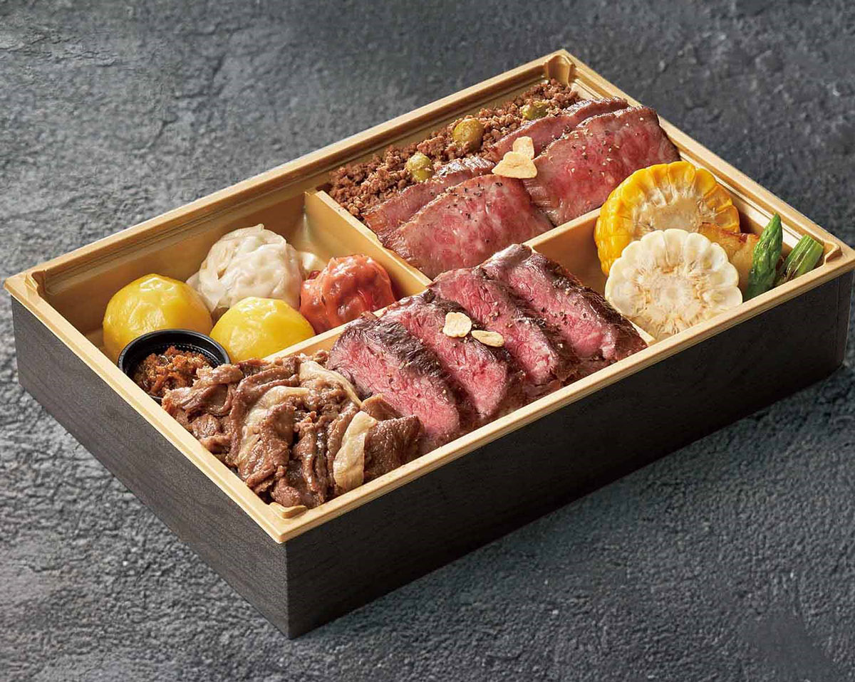 肉屋の4マスステーキ弁当