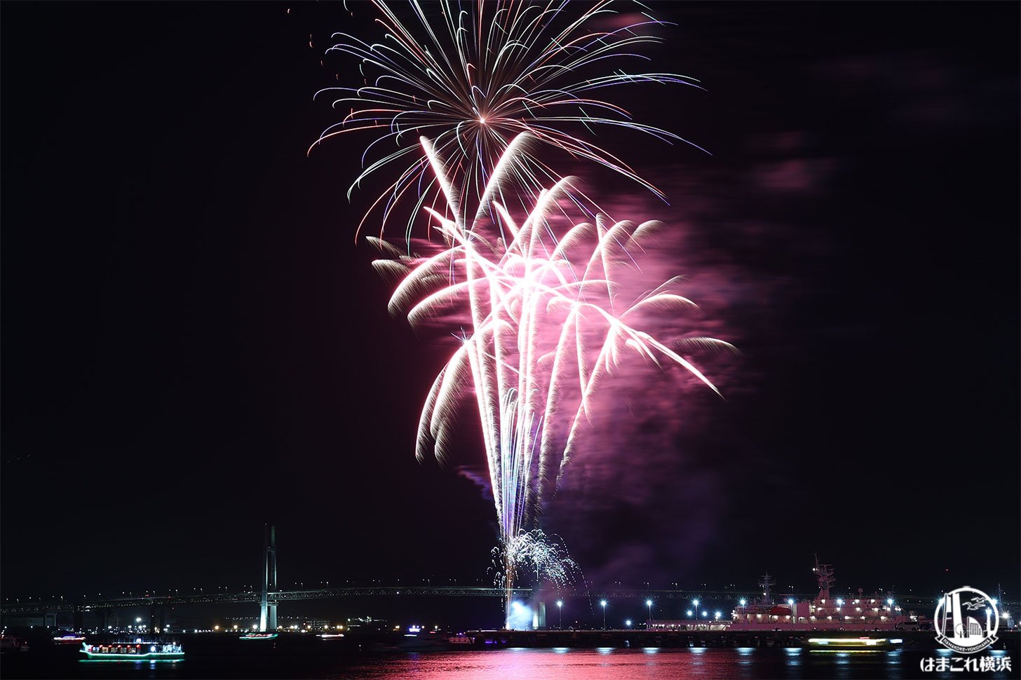 5分間花火「横浜ナイトフラワーズ」9月6日より打ち上げ再開！10月以降のスケジュールも決定