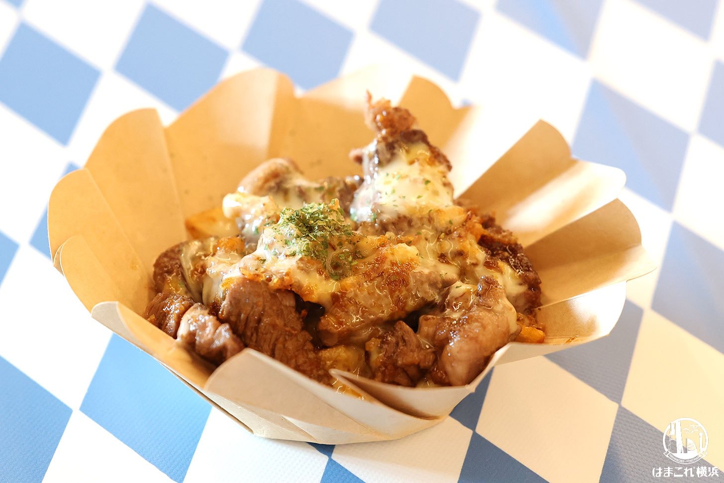 焼きたてステーキ