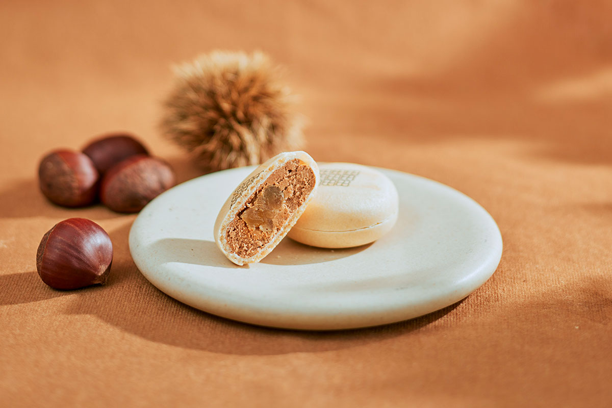 カカオハナレ 和栗のモナカ