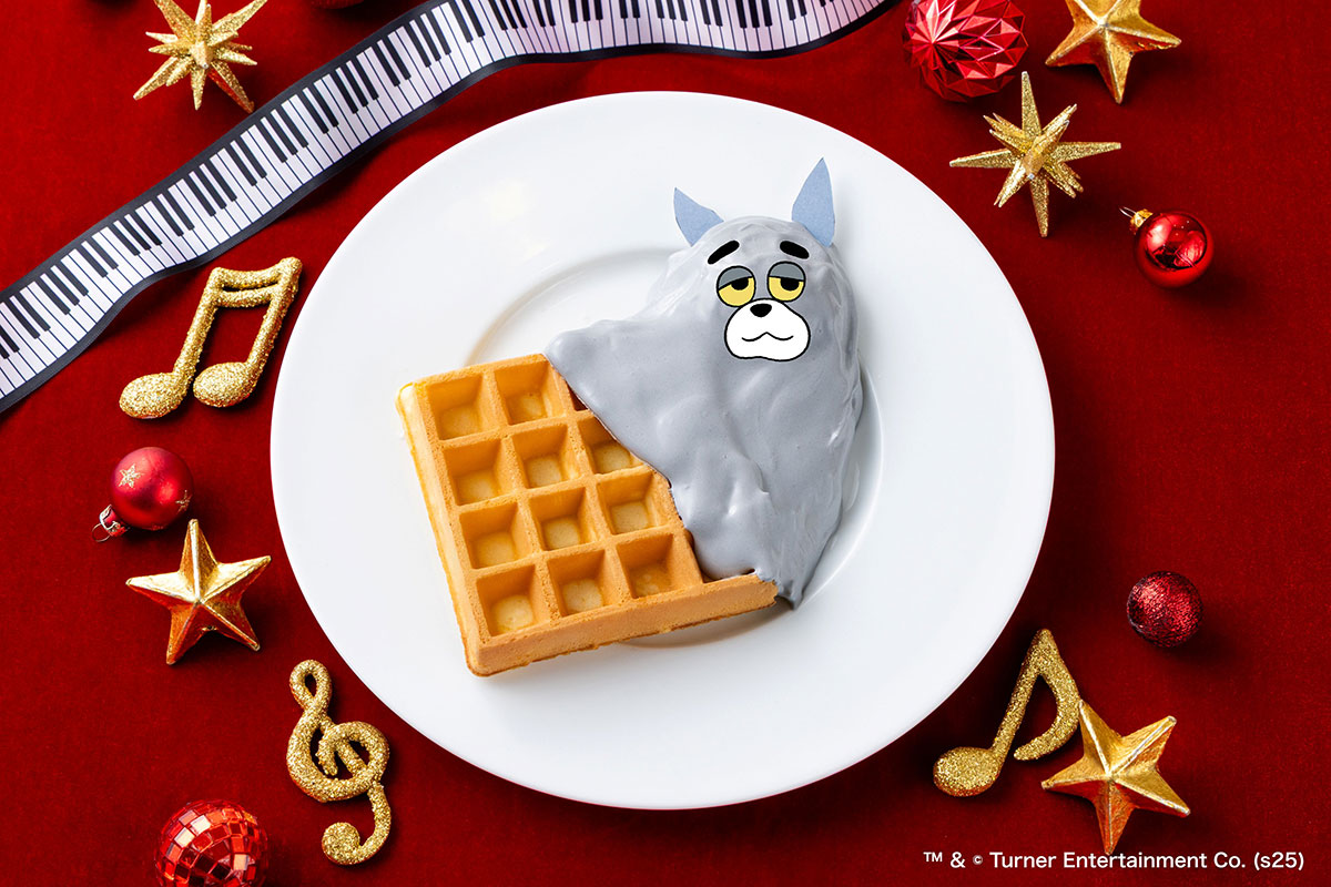 溶けたジョージ ワッフル