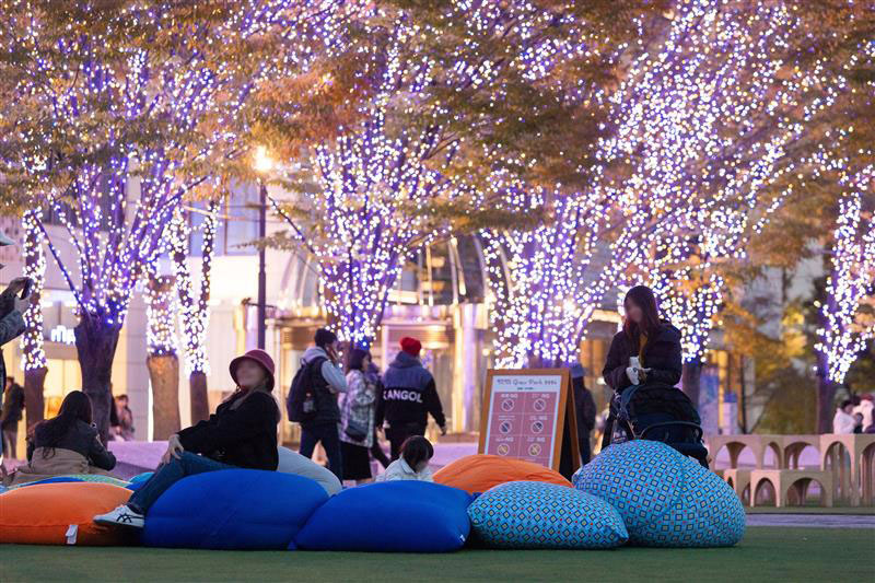グランモール公園（美術の広場）イルミネーション