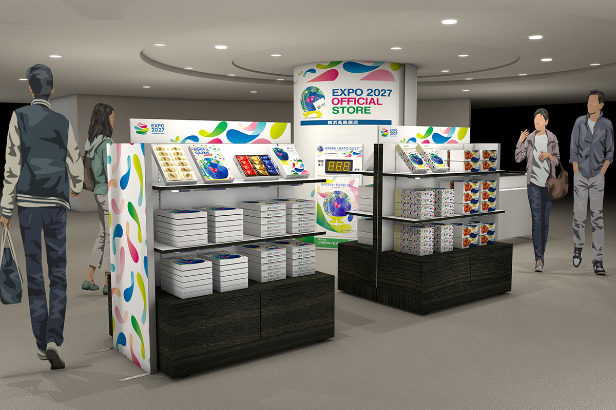 横浜高島屋「EXPO 2027 オフィシャルポップアップストア」開催500日の節目に期間限定オープン！