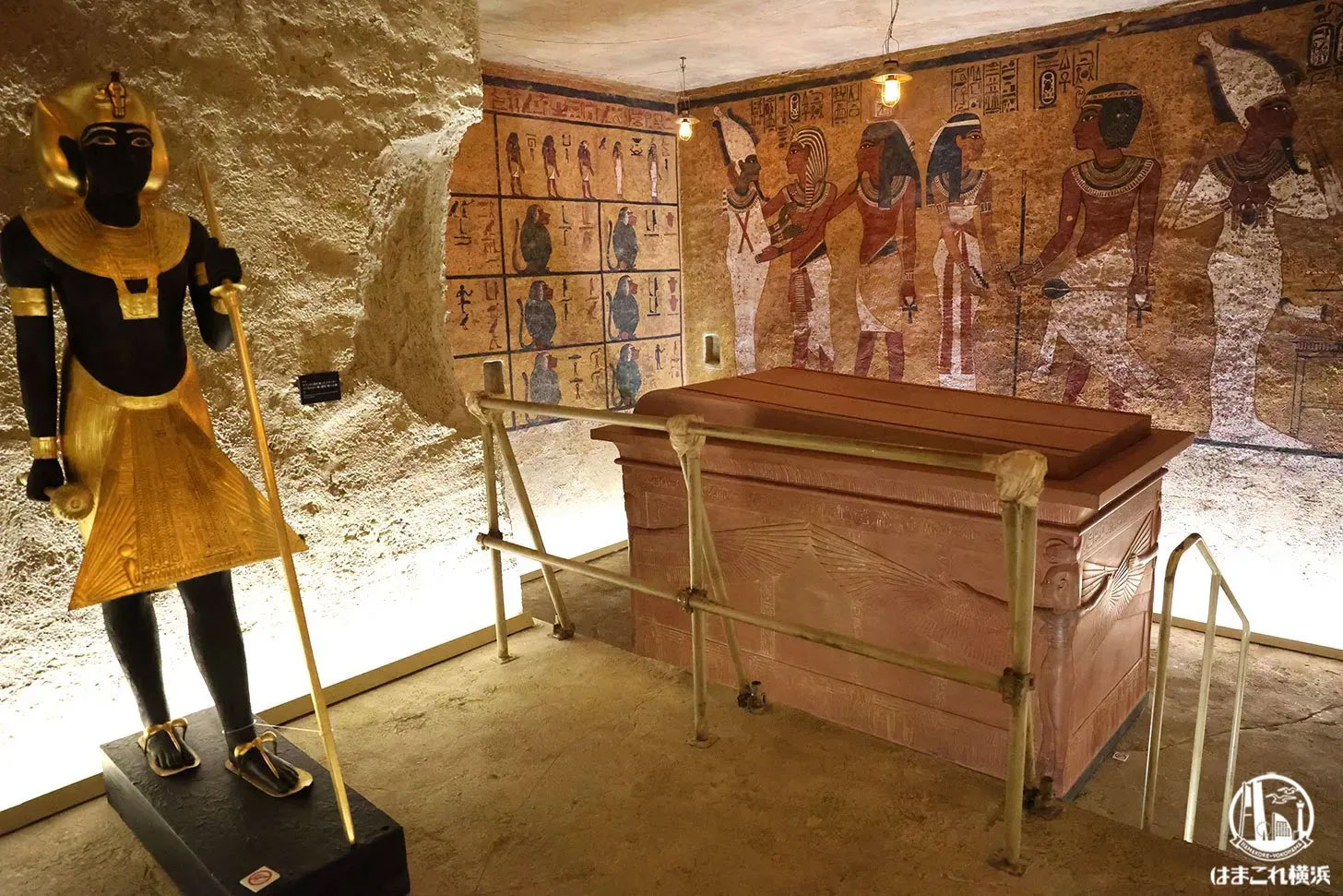 ミステリー・オブ・ツタンカーメン会場の様子