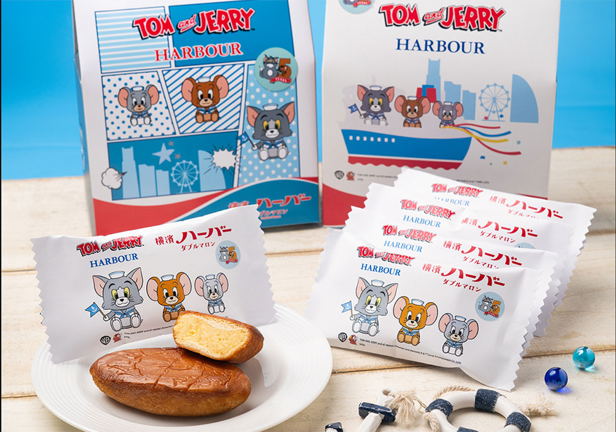 横浜ご当地アートの特別デザイン「トムとジェリー ハーバー」ありあけ