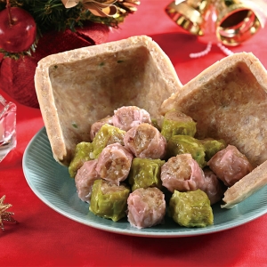 崎陽軒のシウマイが中からゴロっと22個「おうちでジャンボシウマイ mini」クリスマス限定発売！