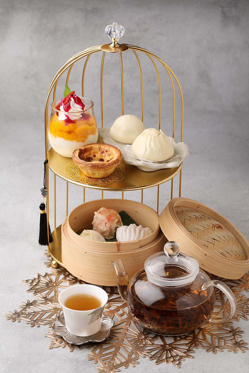 飲茶のミニアフタヌーンティー