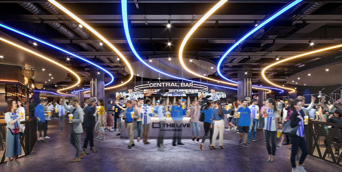 横浜関内駅前「THE LIVE」の飲食店全10店舗決定！ライブの熱狂融合した新たな飲食体験を