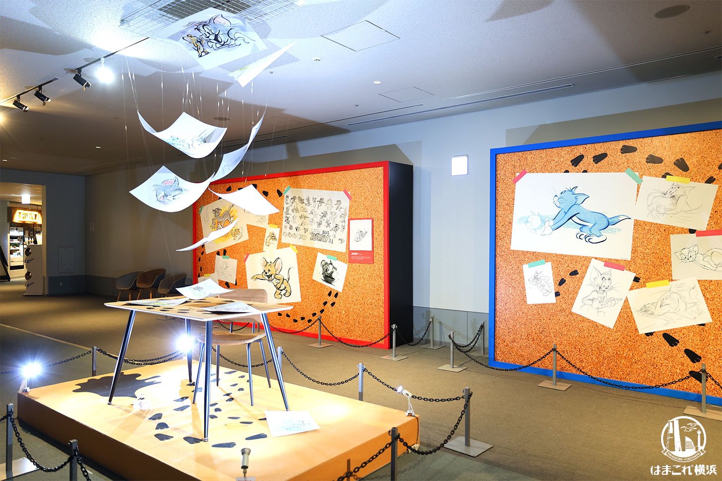 スカイガーデン「トムとジェリー」の特別展示