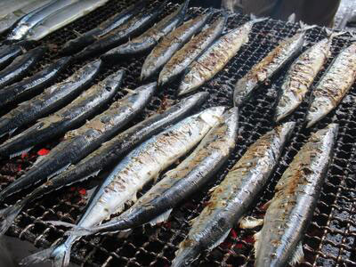 秋刀魚焼き