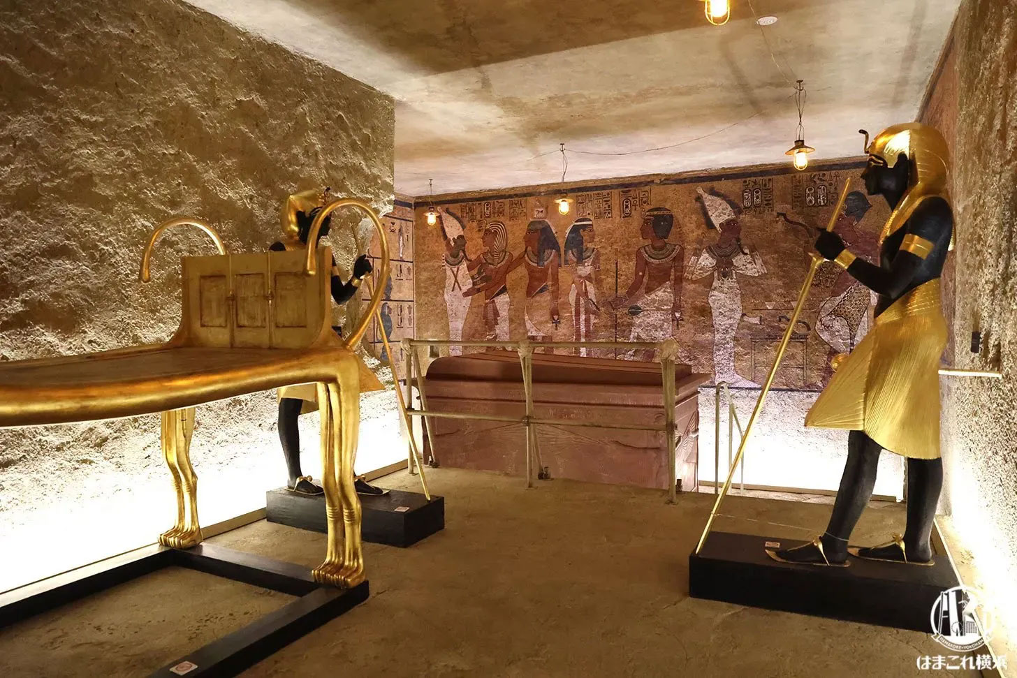 体感型古代エジプト展「ミステリー・オブ・ツタンカーメン」通常時の展示風景