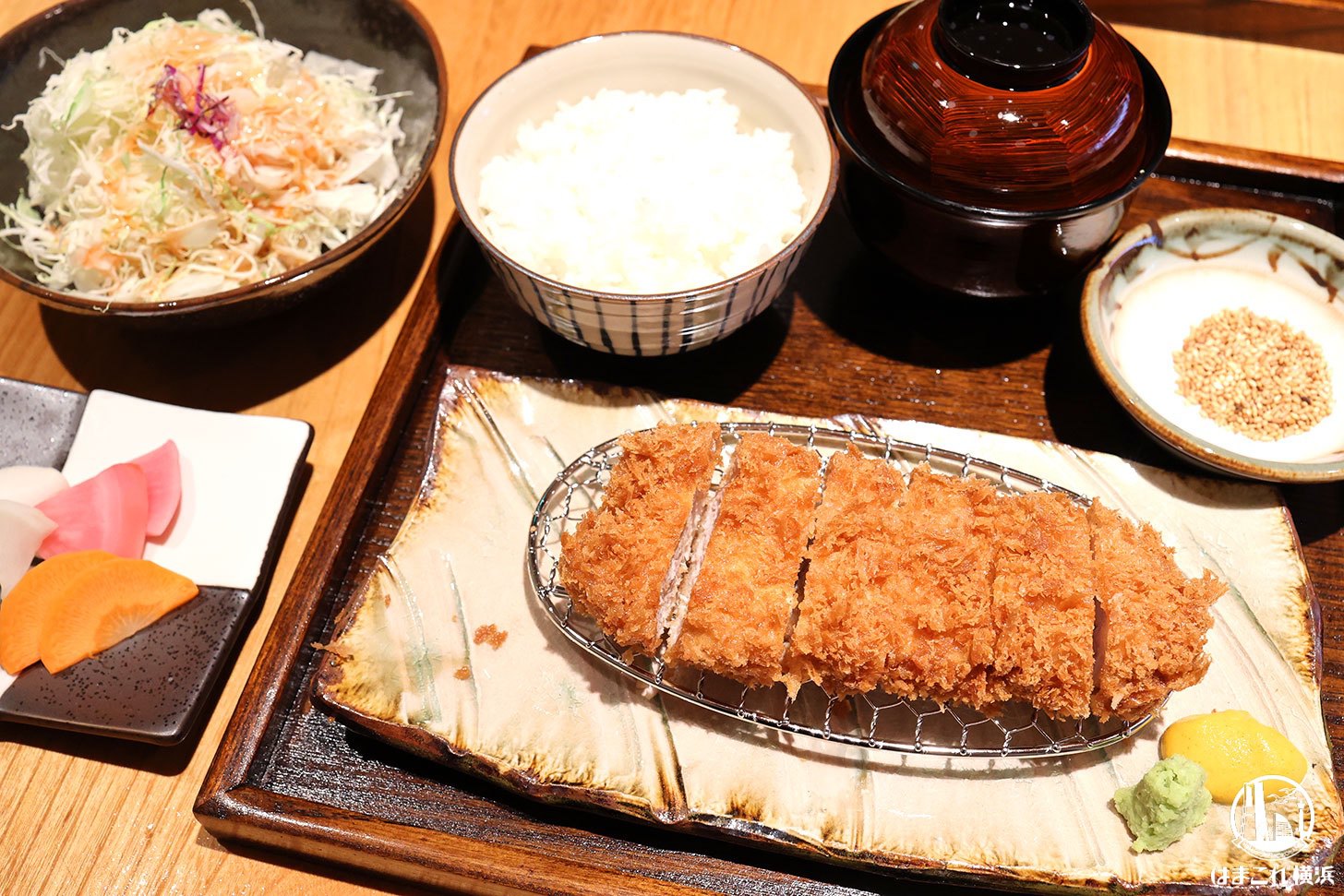 白銀豚ロースかつ膳