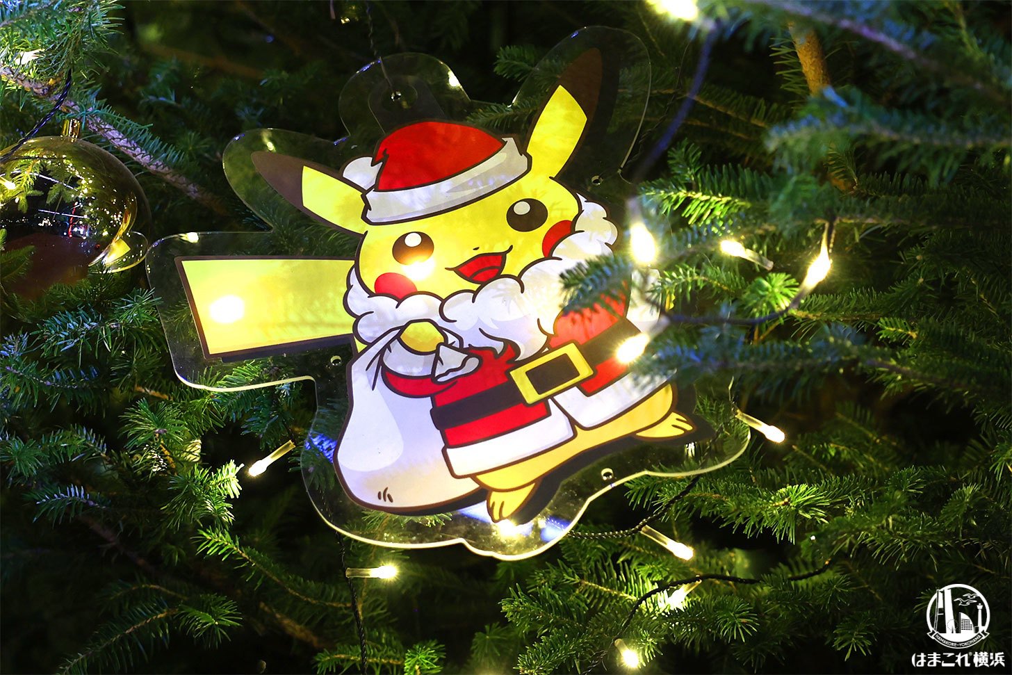 サンタコスのピカチュウ