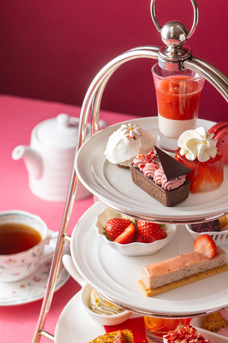 いちごアフタヌーンティー