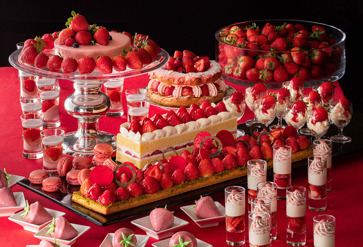 横浜ベイホテル東急の完売必至ブッフェ「いちごジャーニー」2026年も開催!フレッシュいちごの食べ比べも