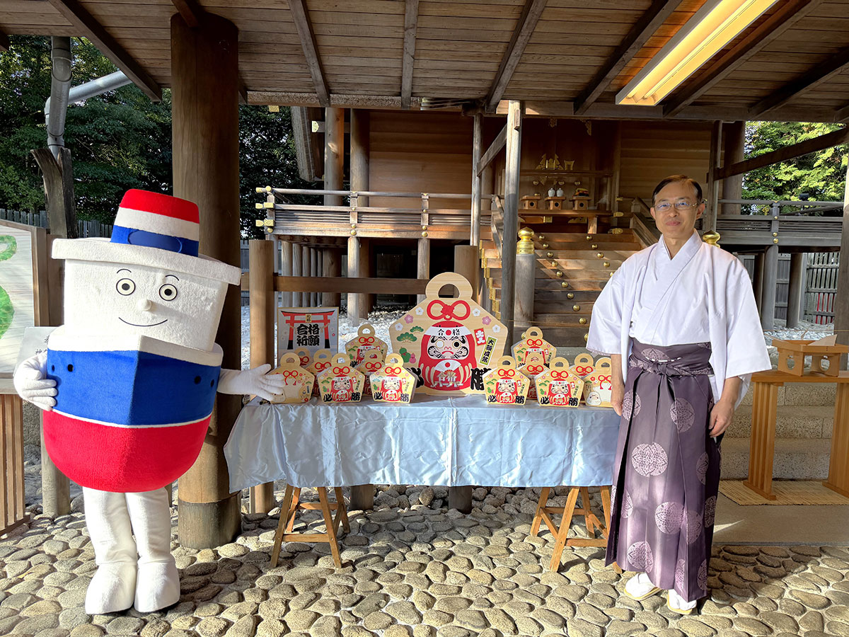 合格祈願 祈祷の様子