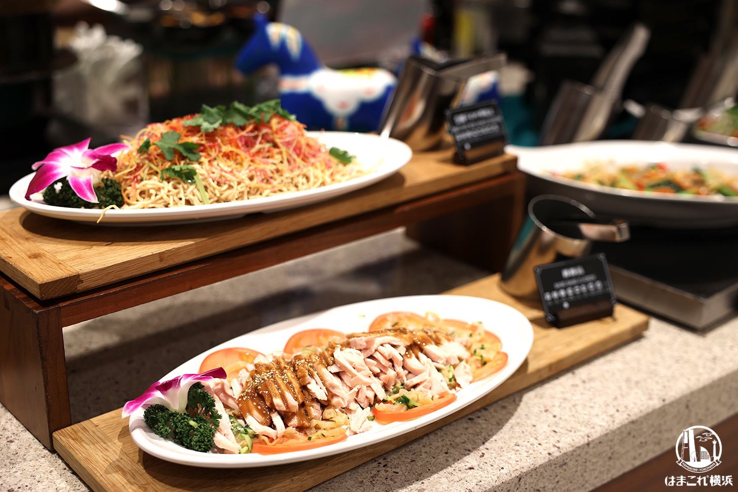 中華料理のコーナー