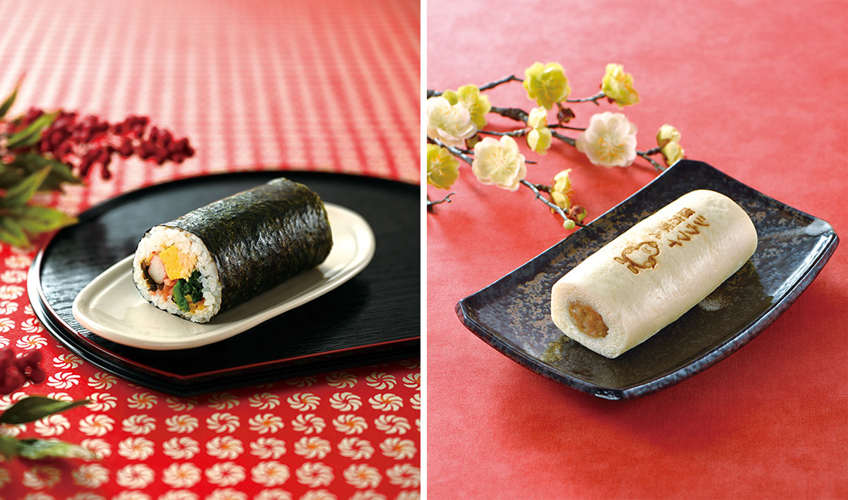 2026年の節分に!崎陽軒からシウマイの餡を包んだ「シウマイ恵方まん」&7種類の具材「口福恵方巻き」