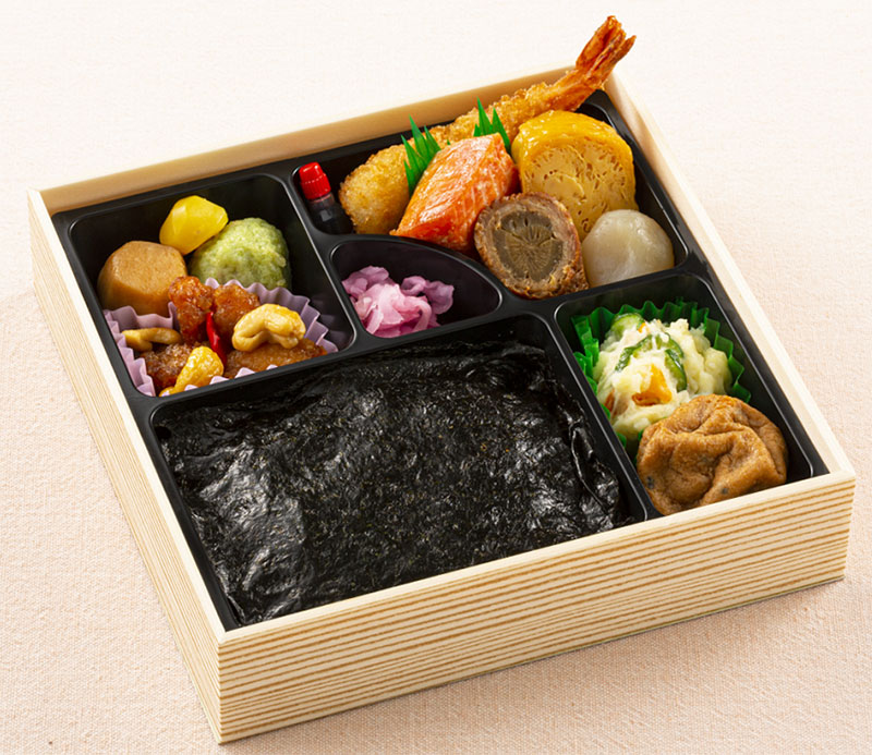 のり2段幕の内弁当