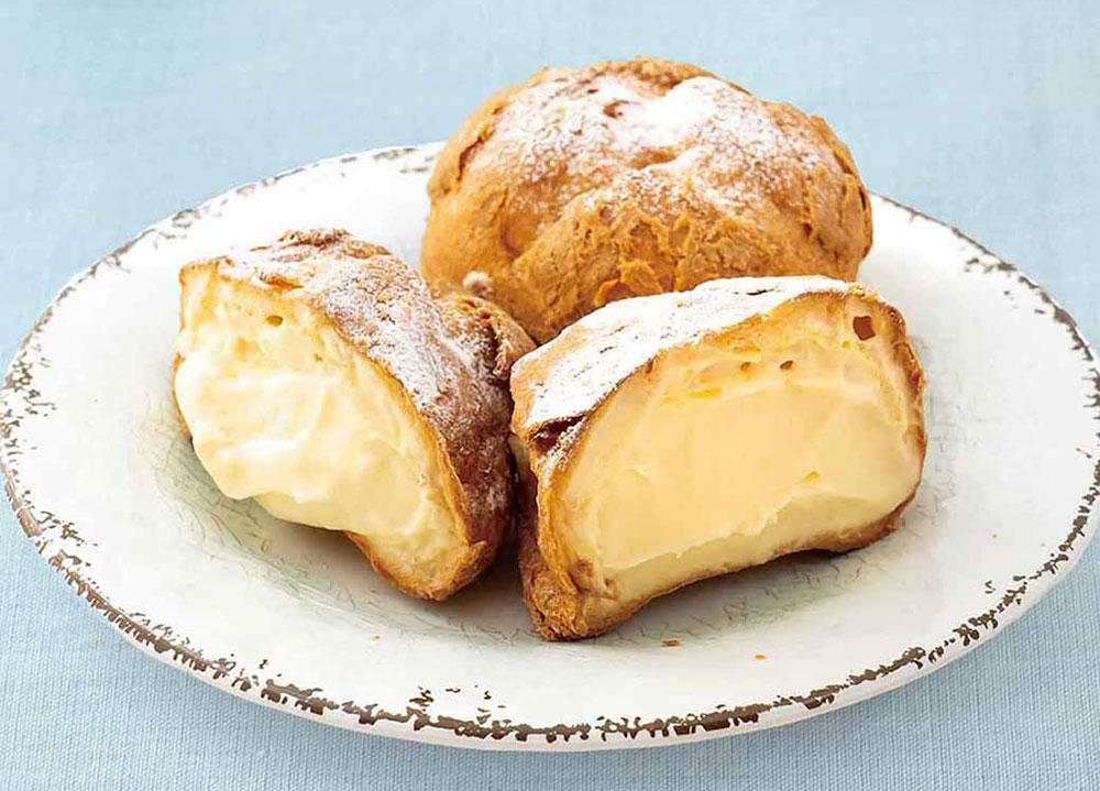 小麦香る北のカスタードでシュ