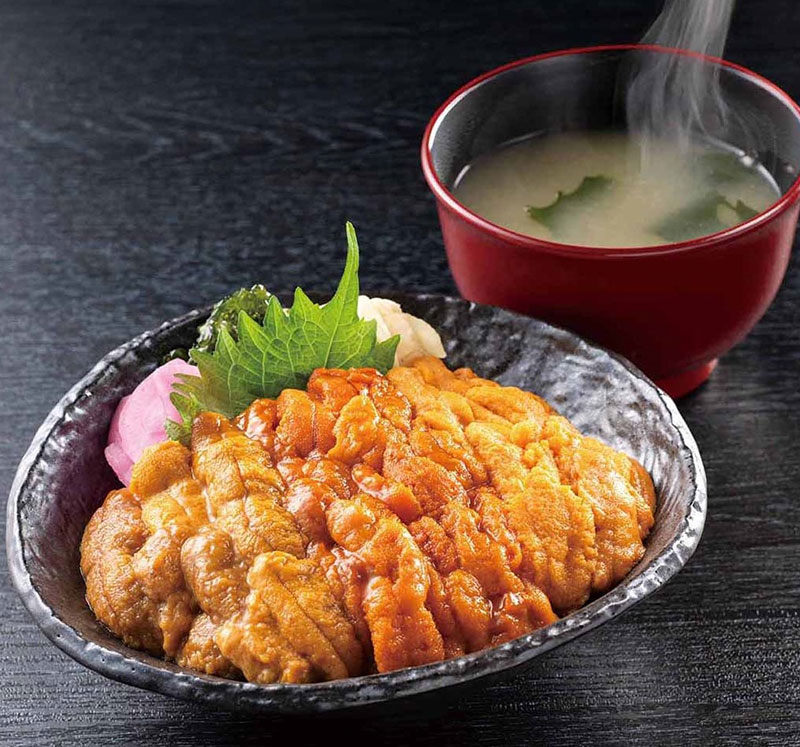 雲丹食べ比べ丼